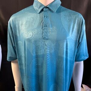 Awesome mens XXL Pure Golf custom WCKD Brewery golf polo